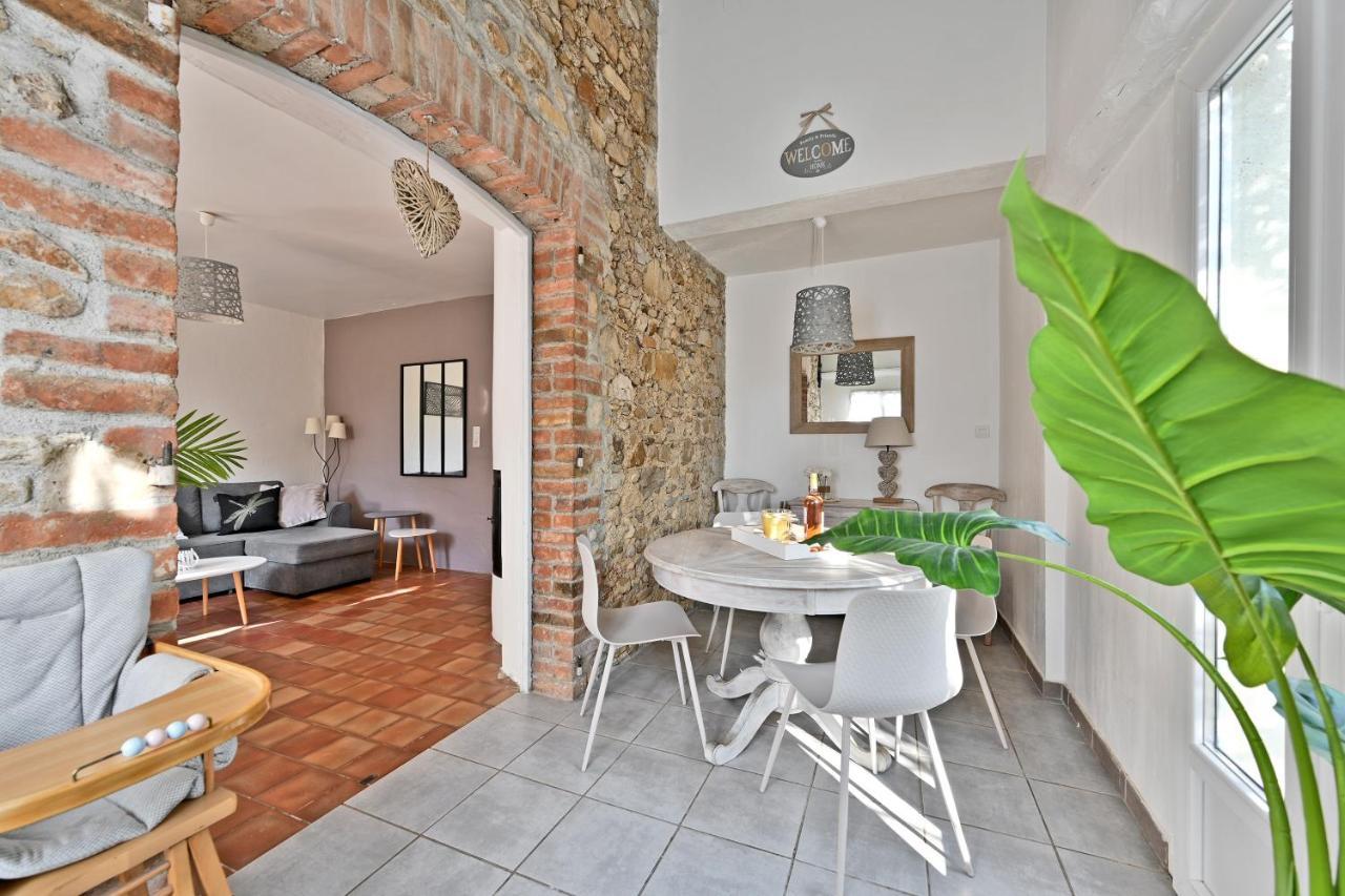 Mas Demoiselle - Charmante Maison 6 Personnes Tornac Esterno foto